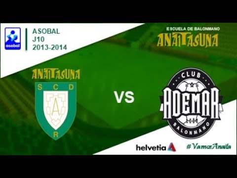 ASOBAL - LIGA - J10 - Helvetia Anaitasuna vs Ademar (2013-2014)