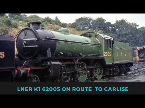 LNER K1 62005 ON GROSMONT TO CARLISE APRIL 2021