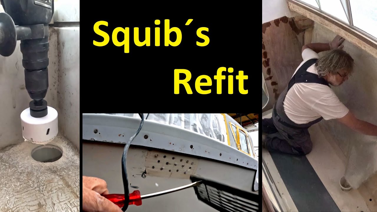 Squib's Refit - Engine cover - Reinforcing port hull - various small projects /68