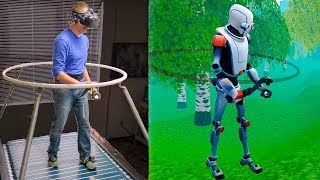 The Infinadeck Omnidirectional Treadmill – Smarter Every Day 192 (VR Series)