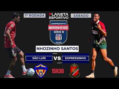 AO VIVO SÃO LUÍS X EXPRESSINHO | SÉRIE B DO CAMPEONATO MARANHENSE 1ª RODADA - 13/09/2025