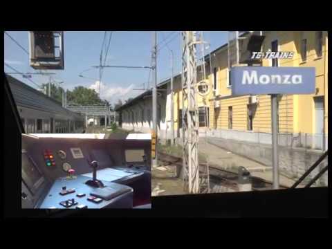 2/6  MILANO PORTA GARIBALDI-LECCO via Molteno cab-ride ATR 125 “Besanino”