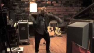 The Burning Hotels in the studio