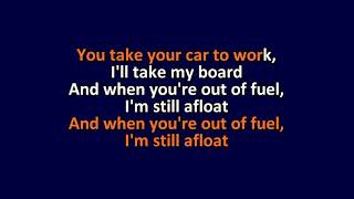 Weezer - Surf Wax America - Karaoke Instrumental Lyrics - ObsKure