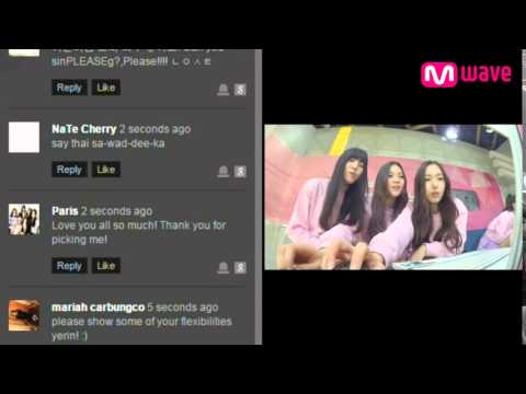 150203 GFriend (여자친구) says 'hola' to South America's Buddies