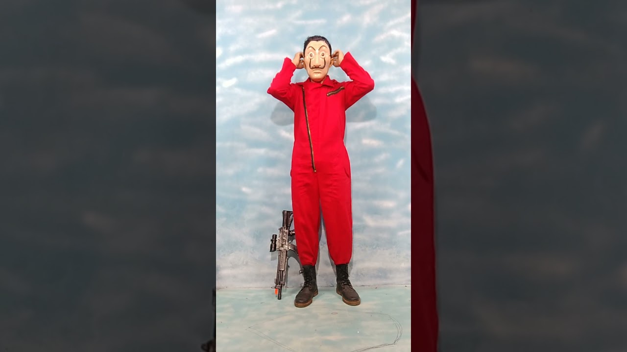 la casa de papel | money heist costume for Halloween 2021