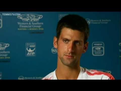 Djokovic Discusses Cincinnati Win Vs Nalbandian