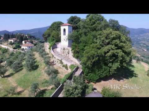 fotografie in volo su Carmignano