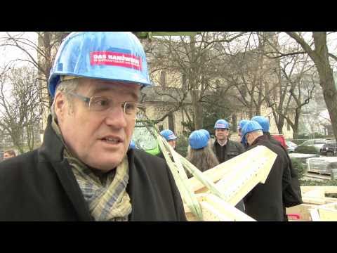 HwK-TV 16.02.2011 - Baustart des BuGa Pavillons der Handwerkskammer Koblenz