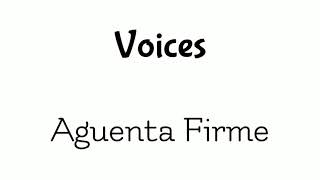 Voices - Aguenta Firme (LETRA)