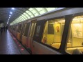 DC Metro (WMATA):Glenmont bound Red Line train depart Forest Glen