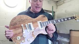Download lagu Gear4music 'New Jersey' Spalted Maple LP style Guitar mp3 Download lagu Gear4music 'New Jersey' Spalted Maple LP style Guitar mp3