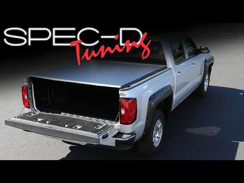 SPECDTUNING INSTALLATION VIDEO: 2014-2016 SILVERADO 1500 TRIFOLD TONNEAU COVER