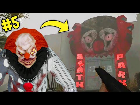 Death park 2: scary clown survival horror game chapter 5 cemetery