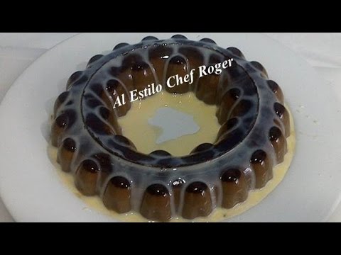 GELATINA DE CHOCOLATE Y CAFE, # 321, Gelatina de moka | Chef Roger Video