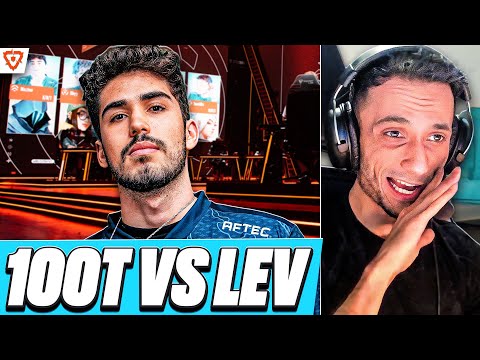 This Matchup was INSANE! | FNS Reacts to Leviatan vs 100 Thieves (VCT Americas Kickoff 2024)