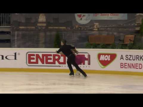 2016 Santa Claus Cup: Zara CAMPANINI / Francesco RIVA (ITA) - ID Junior - Short dance