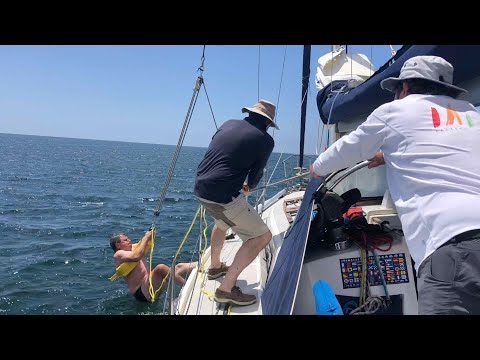 Sailing Vessel The Bottom Line: Black Point & sobering man-over-board (MOB) recovery drills