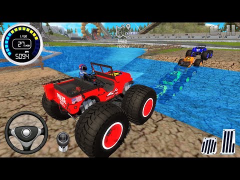 Juegos De Carros - Offroad Police Car Stunts Driving #1 - Dirt Cars Racing - Android GamePlay 2026