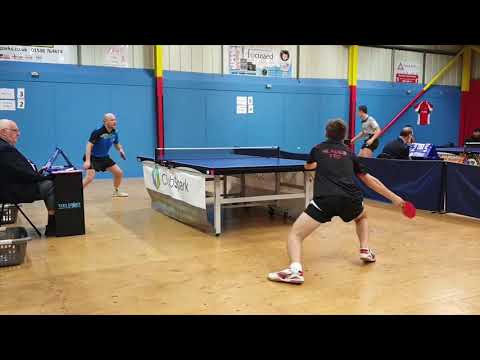 Incredible Table Tennis dive for around the net point! (PLEASE SUBSCRIBE 🌟)