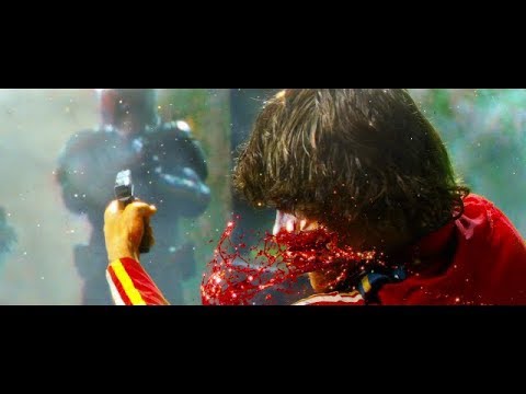 DREDD---JUDGE DREDD AND HIS PSYCHIC PARTNER BREACH A ROOM AND DELIVER JUSTICE AND BLOOD---FULL HD