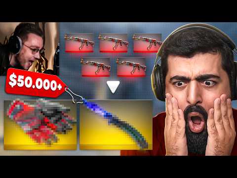 THE LUCKIEST TRADEUPS WE'VE EVER DONE WITH ohnePixel ($50,000+)