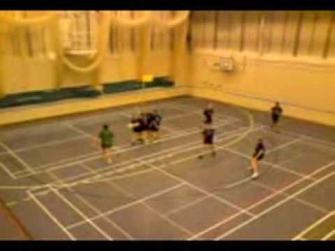 Trojans korfball in action 2007