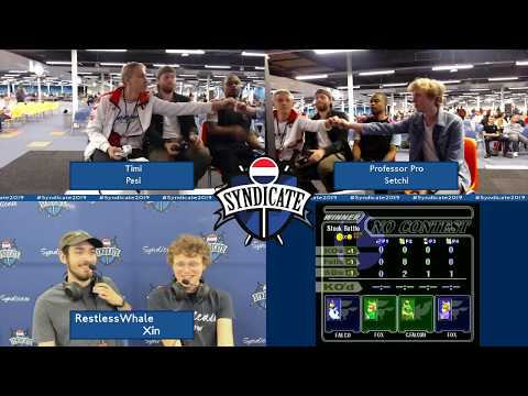 Syndicate 2019 - Timi & Pasi vs. Professor Pro & Setchi - Melee Doubles Losers Semis