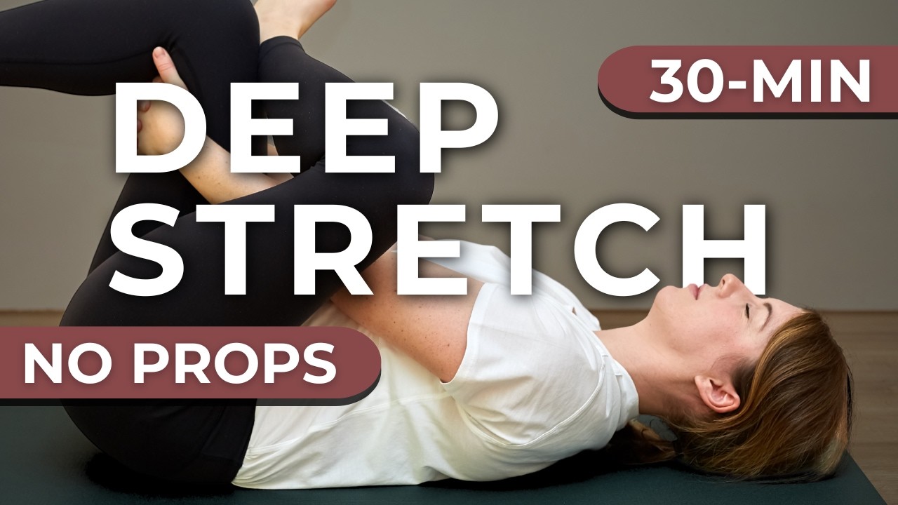 Full Body Fascia Release — Yin Yoga class, 31 minutes