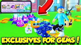 I Traded RARE EXCLUSIVES For ONLY GEMS In Pet Simulator X! (Roblox)