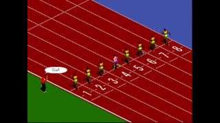 100M Sprinter game! Extreme finger tapping!