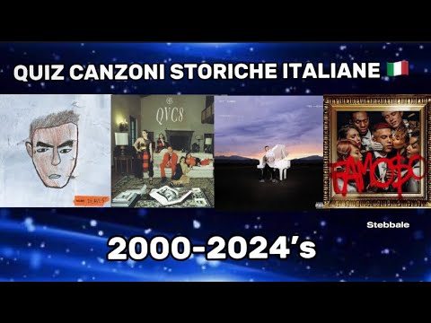 QUIZ CONTINUA LA CANZONE RAP ITALIANA 2000-2024’s || FINISH THE LYRICS