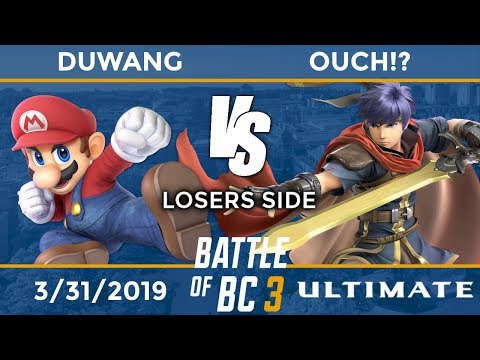 BoBC3: LR5 - Duwang (Mario) vs Ouch!? (Ike)