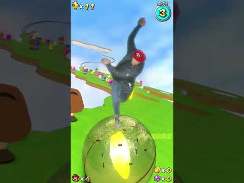 Guy doing the Ball Roling in Mario Galaxy meme