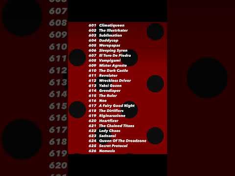 MIRACULOUS SEASON 6 - ALL EPISODES LIST #miraculousseason6 #miraculousladybug #miraculousrecapped