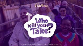 Get up to 50% off Merlin UK attractions with Cadbury! Who Will YOU Take?