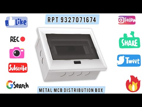 Ronela Metal MCB Distribution Box