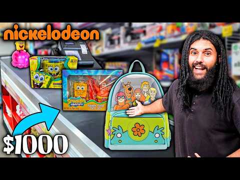 We Found RARE Nickelodeon Toys At This HUGE Discount Store!!