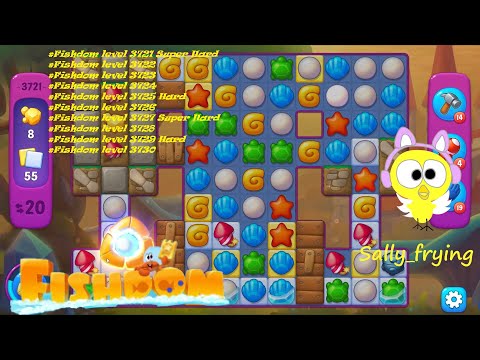 Fishdom level 3721 to 3730