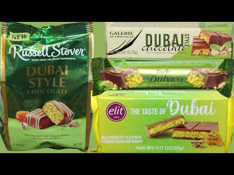 Dubai Style Chocolate: Russell Stover, Galerie Au Chocolat, Beyoglu & Elit Review