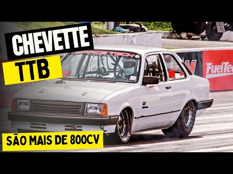 CHEVETTE TTB - COM MOTOR AP 16V QUE ENTREGA MAIS DE 800CV