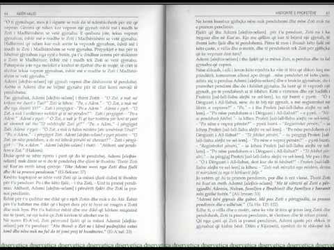 HISTORITË E PROFETËVE 005 Zbritja e ADEMIT alejhis selam në tokë.avi