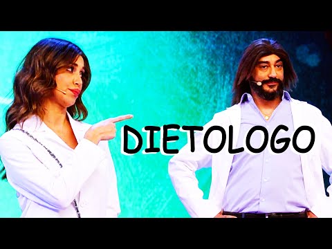 Pino e gli Anticorpi e Belen Rodriguez: DIETOLOGO
