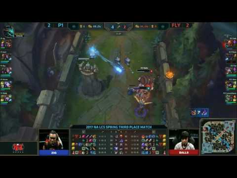 Phoenix 1 vs. FlyQuest - Zig 1v2 outplay on Kled