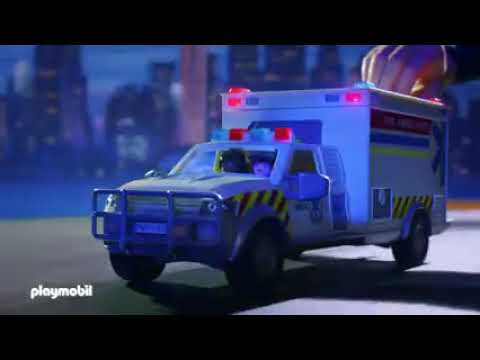 Playmobil carros ambulancia y bomberos
