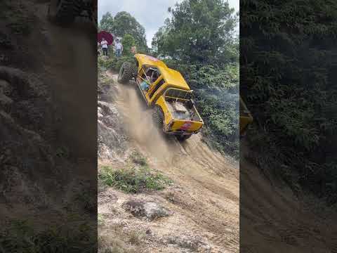Off road vehicle climbing  #jeep #car #offroad