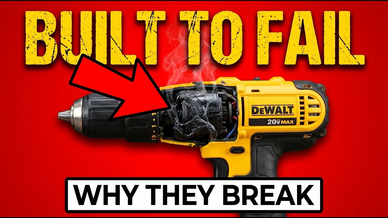 Why DeWalt Drills Keep Breaking — What Repair Techs See That You Don't