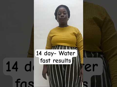 14- day water fast  ( 1st-14th September) #waterfast #fasting