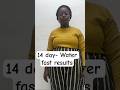 14 Day Water Fast 1st 14th September Waterfast Fasting