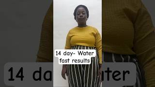 14- day water fast  ( 1st-14th September) #waterfast #fasting